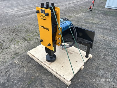2026 JW JW680 Skid Steer Post Driver (Unused)