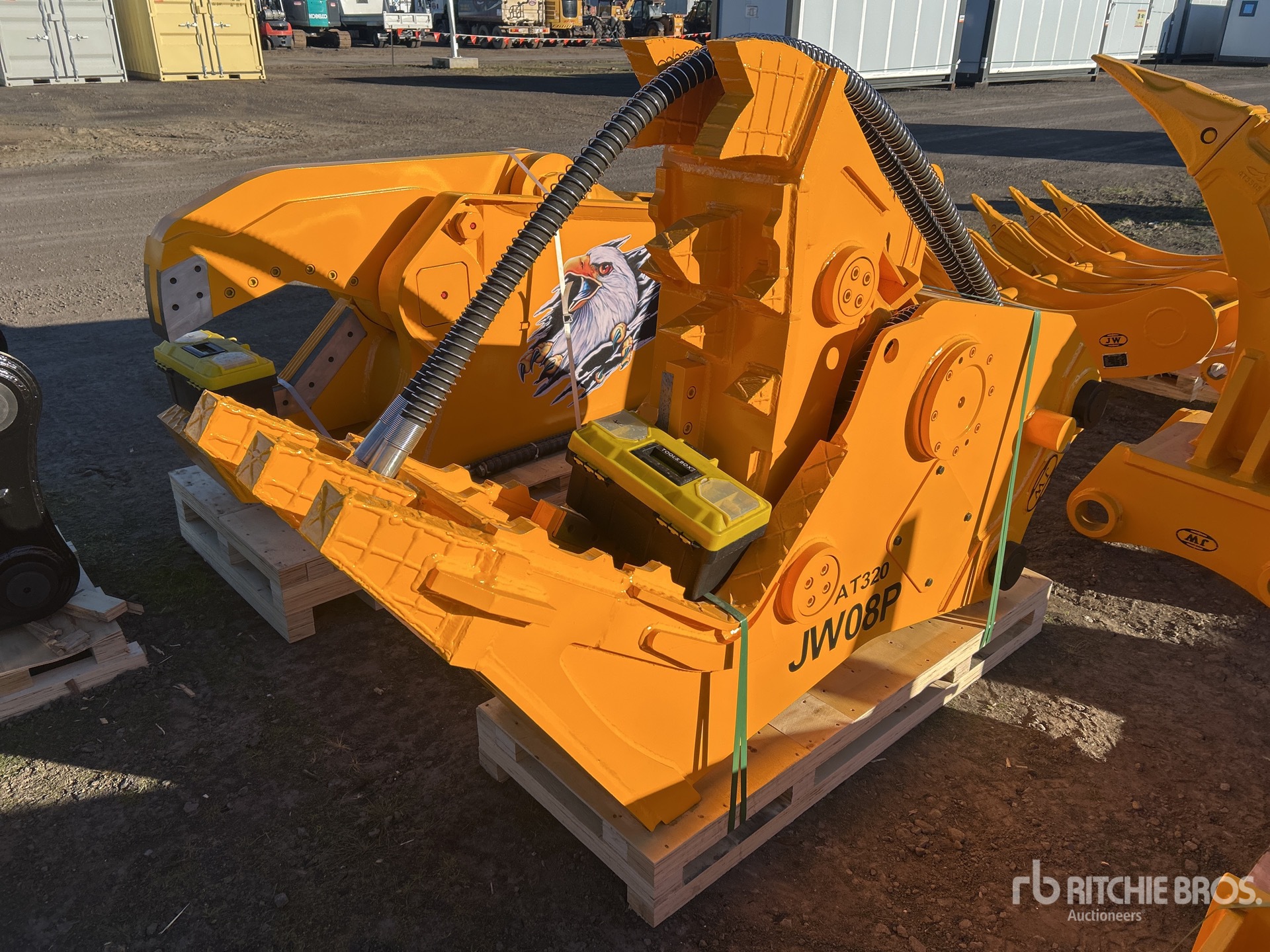 2026 JW JW08P Demolition Pulverizer - Fits 20 - 30 ton (Unused)