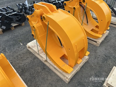 2026 JW ASC60 Excavator Grapple - Fits 10 - 18 ton (Unused)