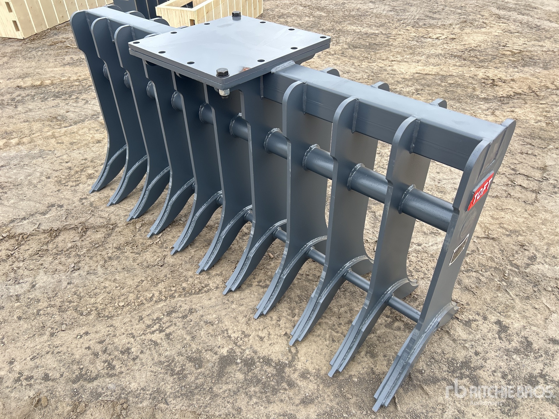 2026 TOFT TWO72 1800 mm Excavator Rake - Fits 15 - 30 Ton (Unused)