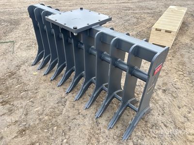 2026 TOFT TWO72 1800 mm Excavator Rake - Fits 15 - 30 Ton (Unused)