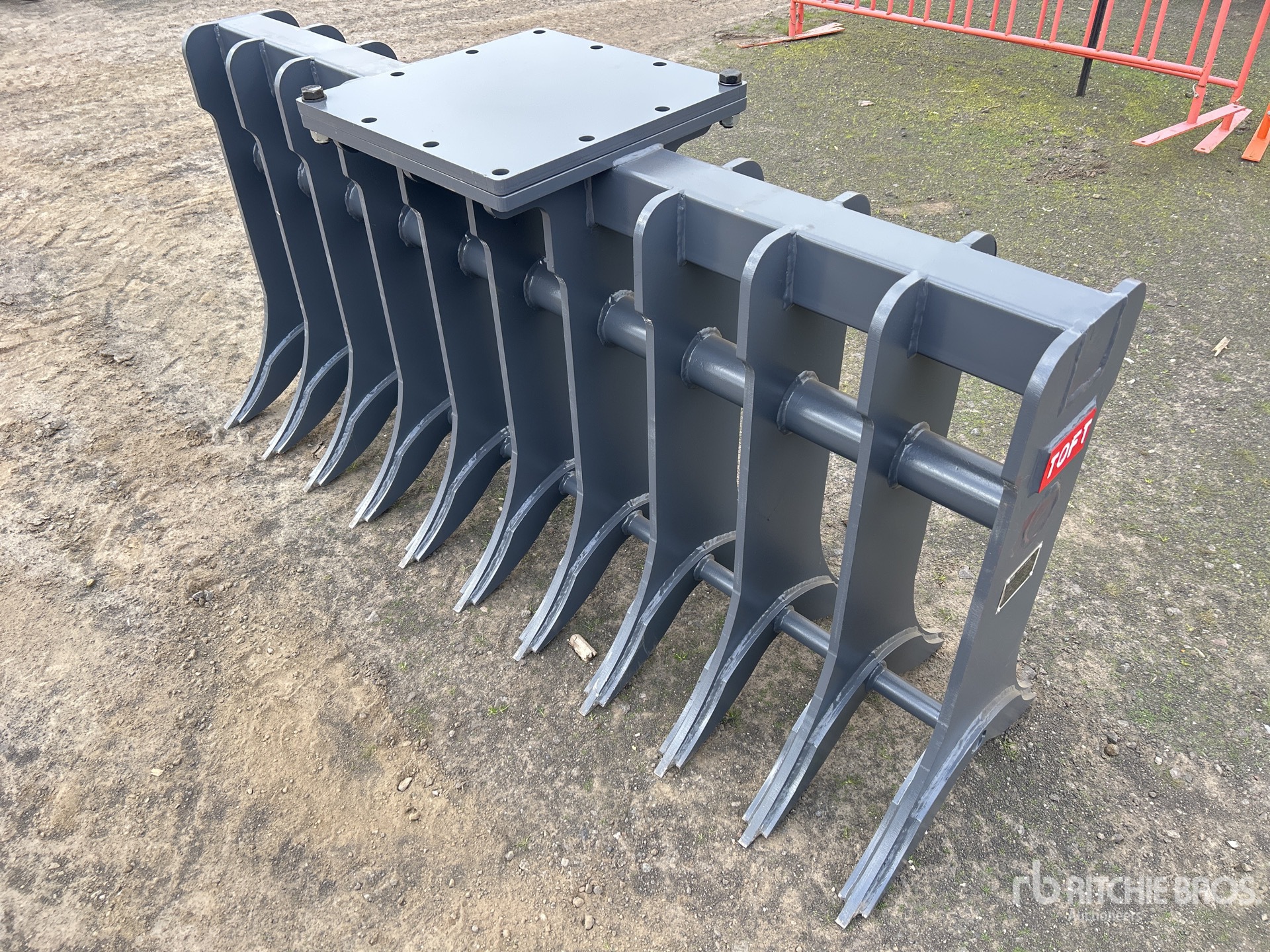 2026 TOFT TWO72 1800 mm Excavator Rake - Fits 15 - 30 Ton (Unused)