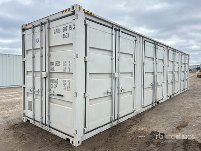 2026 40 ft High Cube Multi-Door Storage Container