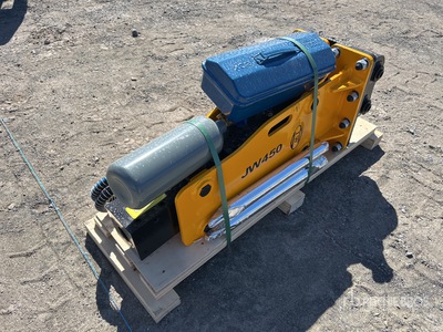 2026 JW JW450t Q/C Hydraulic Breaker - Fits 1 - 2 Ton (Unused)