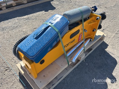 2025 TOFT TOFT400 Q/C Hydraulic Breaker - Fits 0.8 - 1.5 Ton (Unused)