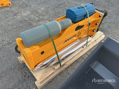 2026 JW JW680s Q/C Hydraulic Breaker - Fits 5 - 7 Ton (Unused)