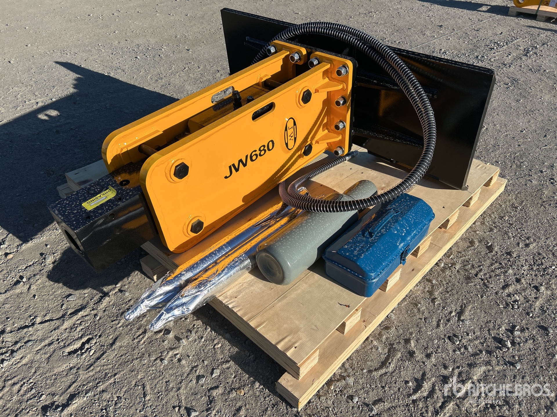 2026 JW JW680 Skid Steer Breaker (Unused)