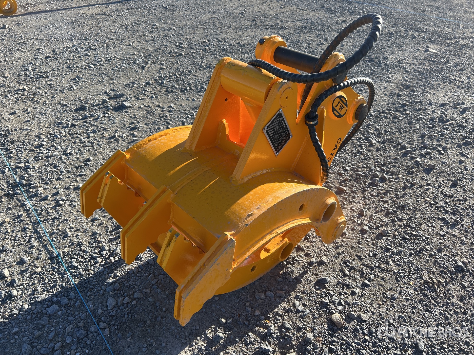 2026 JW ASC40 Q/C Excavator Grapple - Fits 1 - 3 ton (Unused)