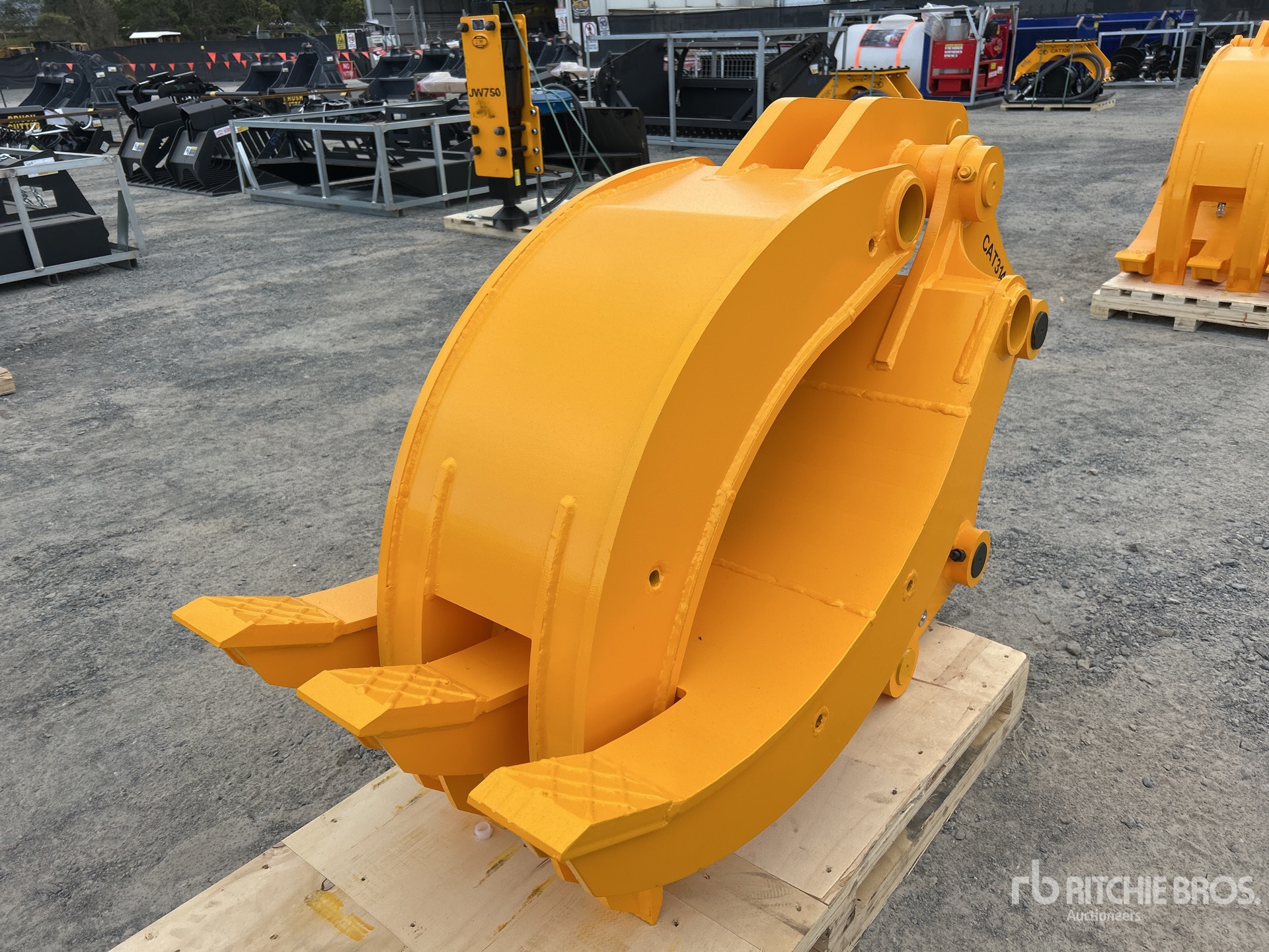 2026 JW ASC65 Excavator Grapple - Fits 10 - 18 ton (Unused)