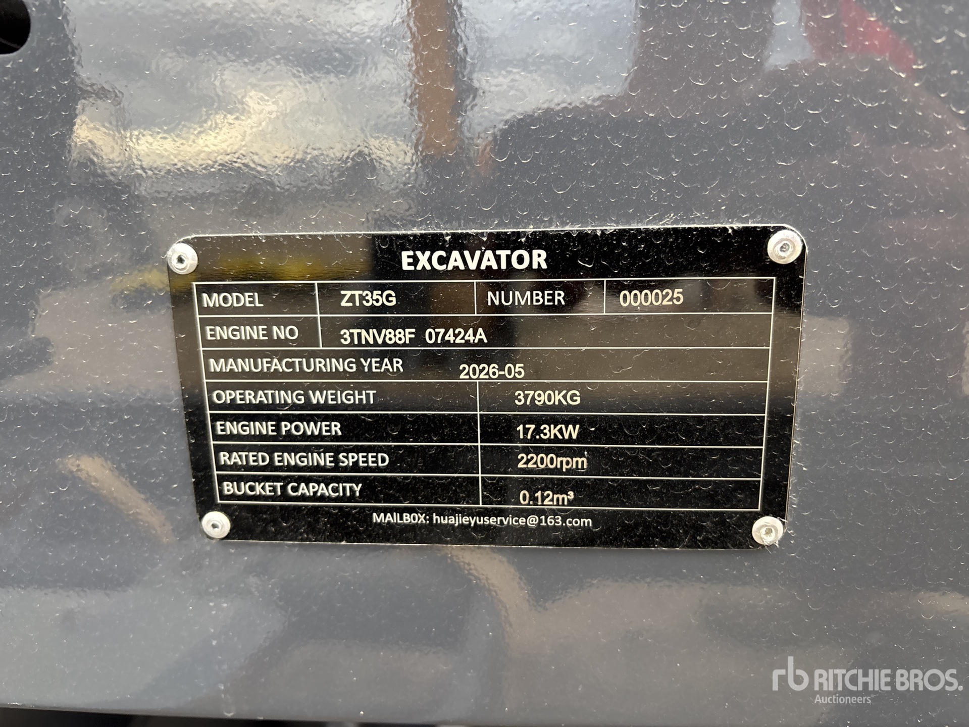 2026 ZT ZT35G Yanmar engine Mini Excavator (Unused)