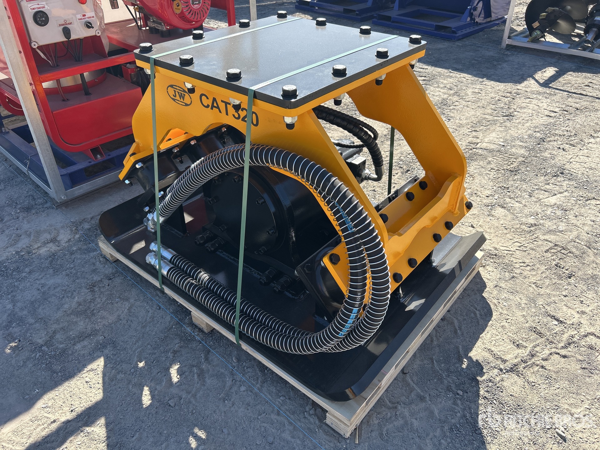 2026 JW JW08EC Plate Compactor Attachment - Fits 20 - 30 ton (Unused)
