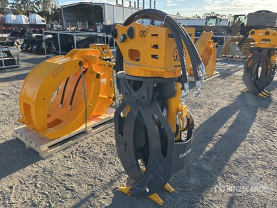 2026 JW JW04G Q/C Rotating Excavator Grapple - Fits 4 - 8 Ton (Unused)