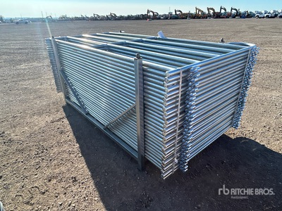 Quantity of (27) 2026 GLWF100730 9 ft 7 in x 5 ft Welded Steel Vallas (Unused)