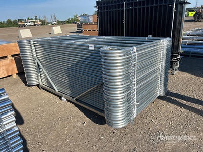 Quantity of (27) 2026 GLWF100730 9 ft 7 in x 5 ft Welded Steel Vallas (Unused)