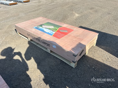 2026 CP1220 12 ft x 20 ft Steel Marquesina (Unused)