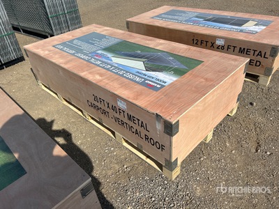 2026 AGR-MC2040 20 ft x 40 ft Steel Marquesina (Unused)