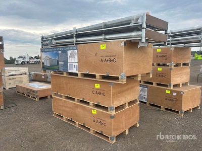 2026 AGR-MS3150 31 ft x 50 ft Metal Storage Building Cobertizo (Unused)
