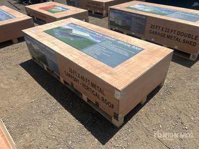 2026 20 ft x 40 ft Steel Carport (Unused)