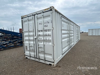 2025 40 ft One-Way High Cube Multi-Door Storage Container (Unused)