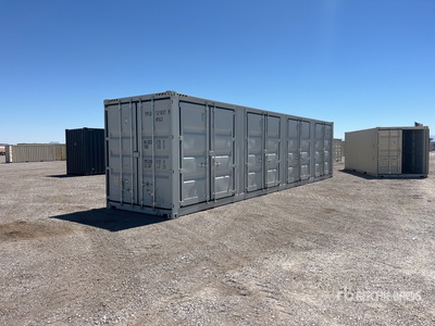 2026 40 ft High Cube Multi-Door Contenedor de almacenamiento