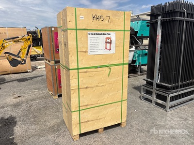 2026 GLHP50 50 Ton Air/Hydraulic ショッププレス (Unused)