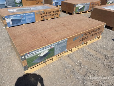 2026 AGR-MC2030 20 ft x 30 ft Carport (Unused)