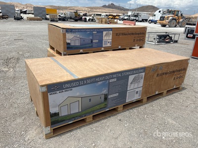 2026 AGR-MS3150 Metal Storage Building Shed (Unused)
