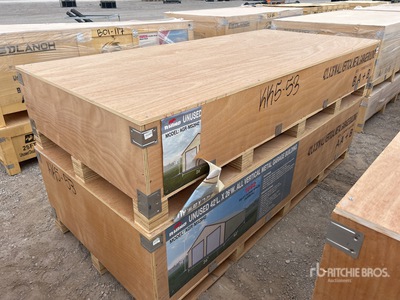 2026 AGR-MS2642 26 ft x 42 ft All Vertical Metal Garage Opslag Gebouw (Unused)