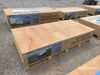 2026 AGR-MC2030 20 ft x 30 ft Carport (Unused)
