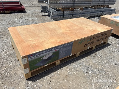 2026 AGR-MC2030 20 ft x 30 ft Carport (Unused)