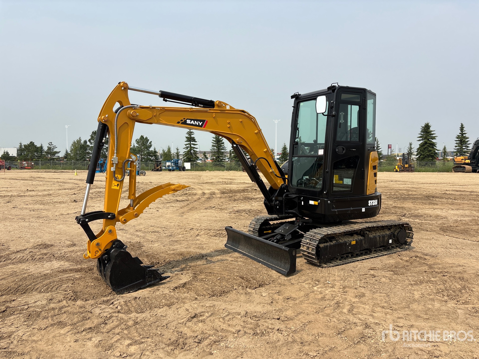 2026 Sany SY35U Mini Excavator (Unused)