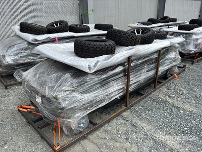 2026 HQ100 Electric Gray Golf Cart (Unused)