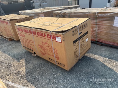 2026 MGC40-BLUE 3 TT E-Trike Mini Roller (Unused)