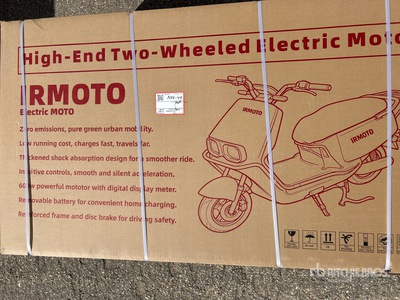 2026 IRMOTO-RED Electric Moped (Unused)
