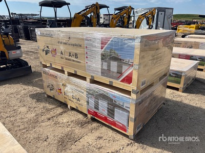 2026 SDL4230TGMS 42 ft x 30 ft Triple Garage Metal Shed (Unused)