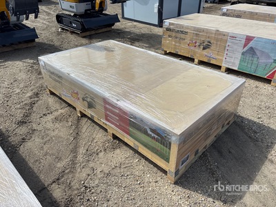 2026 SDLC2040FT 20ft × 40ft Multi-Use Metal Shed (Unused)