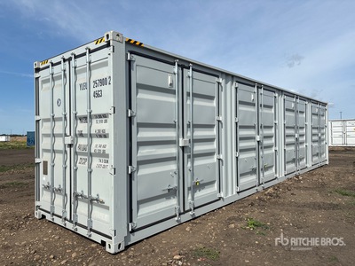 2026 40 ft High Cube Multi-Door Kontener magazynowy