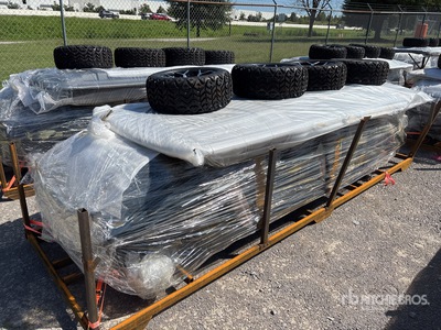 2026 HQ100 Black Six-Seater Golf Cart (Unused)