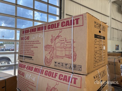 2026 MGC40-RED 3 TT E-Trike Mini Scooter (Unused)