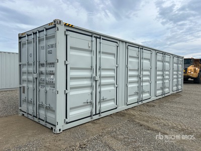 2026 40 ft High Cube Multi-Door Storage Container