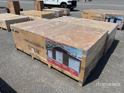 2026 SDL4230TGMS 42 ft x 30 ft Triple Garage Metal 倉庫 (Unused)