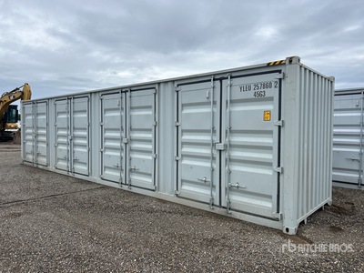 2026 40 ft High Cube Multi-Door Storage Container