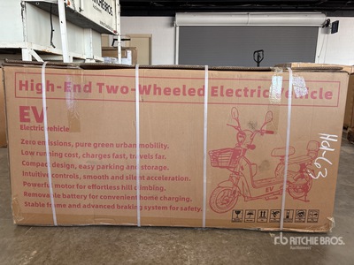 2026 EV-BLACK Electric Scooter (Unused)