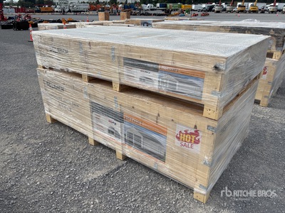 2026 SDL2533DGMS 25 ft x 33 ft Double Garage Metal Shed (Unused)