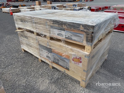 2026 SDL2533DGMS 25 ft x 33 ft Double Garage Metal Shed (Unused)