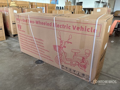 2026 EV-BLACK Electric Scooter (Unused)
