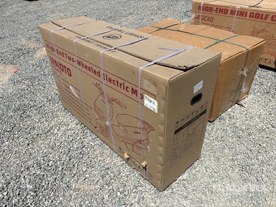 2026 IRMOTO-BLACK Electric Ciclomotor (Unused)