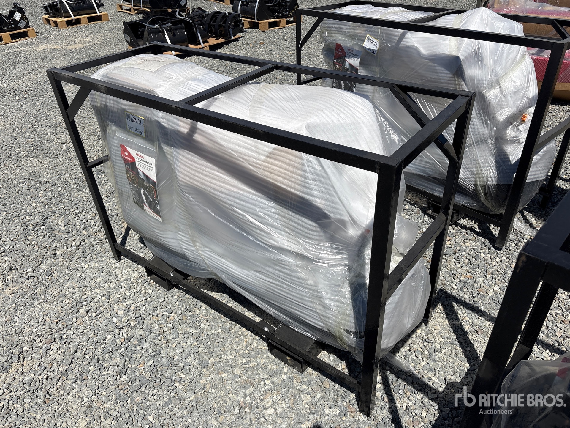 2026 AC60GAL Skid-Mounted 60 gal Air Compressor (Unused)