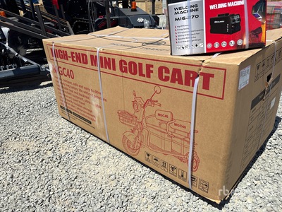 2026 MGC40-RED 3 TT E-Trike Mini Scooter (Unused)