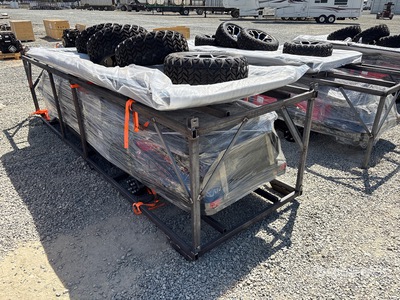 2026 HQ100 Electric Gray Six-Seater Golf Cart (Unused)